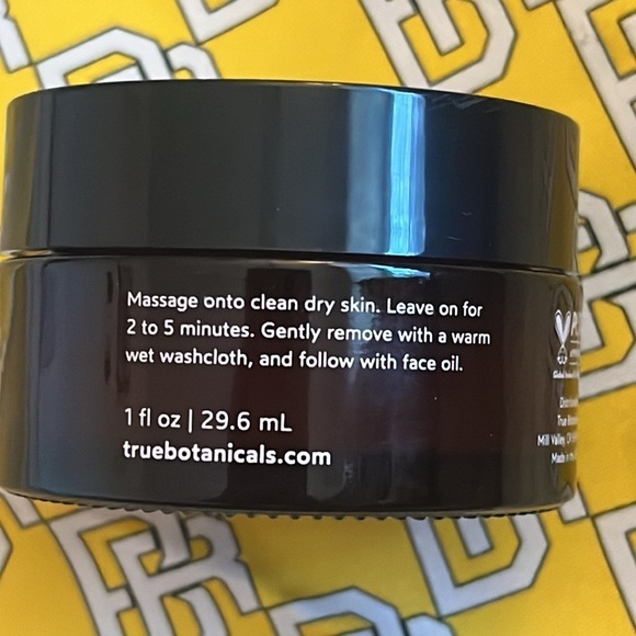 Brand New True Botanicals Resurfacing Moisture Mask Organic Exfoliates Wrinkles - Picture 5 of 10